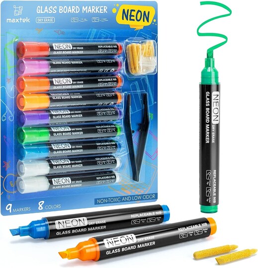 Highlighter Marker Rainbow Whiteboard Markers Rainbow Dry Erase